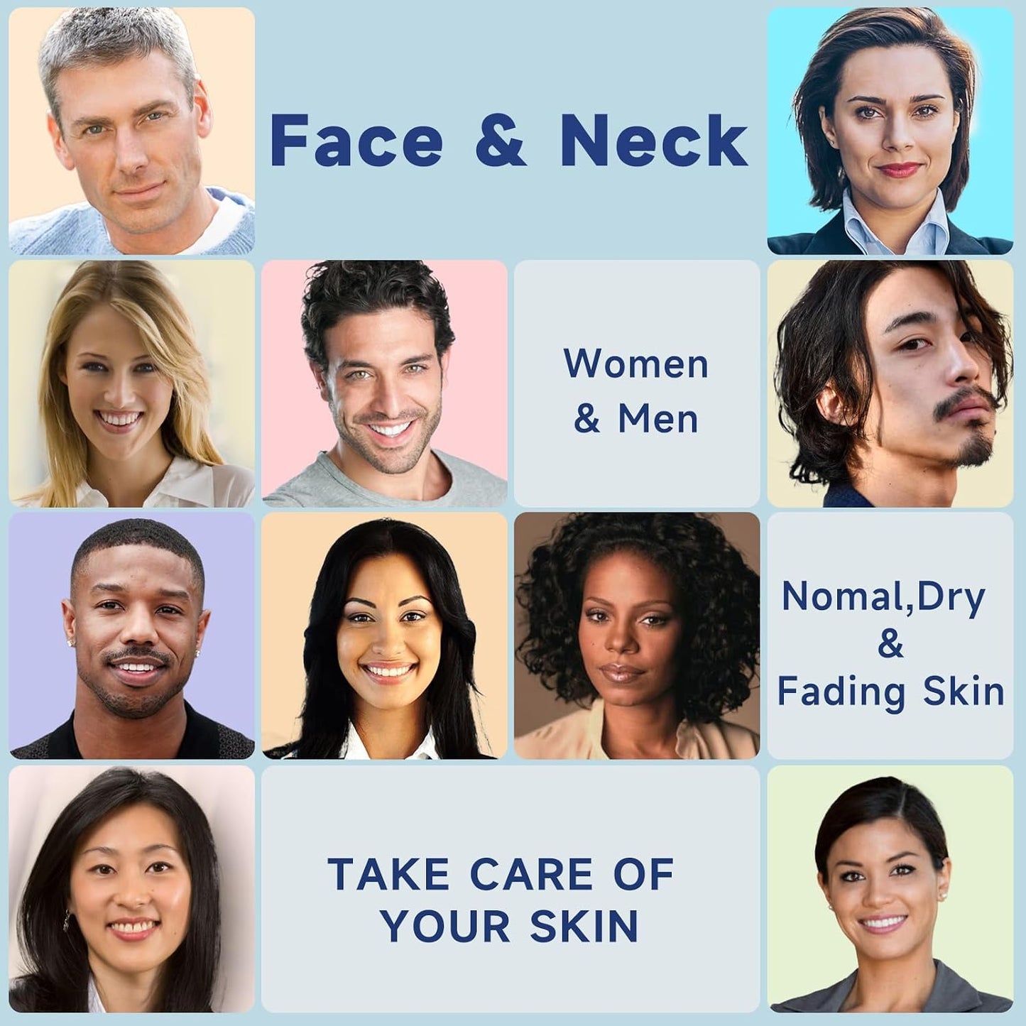 Anti-Aging Face & Neck Cream with Retinol & Collagen, 1.7 Fl Oz | Tightening & Firming with Hyaluronic Acid, Day & Night Facial Moisturizer for Women & Men, Instant Face Lift Wrinkle Cream