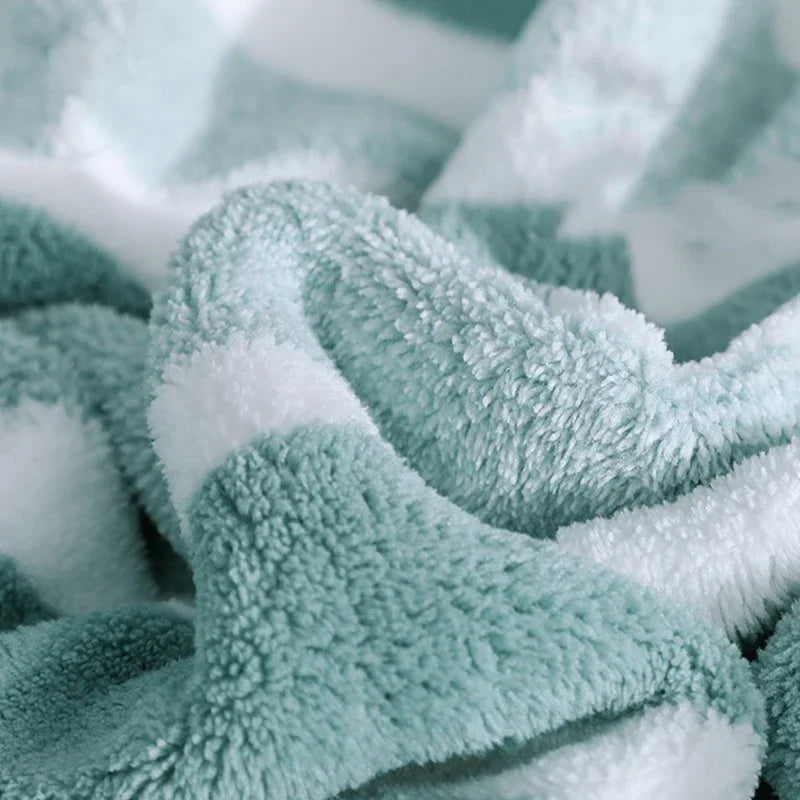 35*75Cm/70*140Cm Grey/Green Microfiber Hotel Towel Set Absorbent Soft Beach Towel Thickened Towel Set Bathroom Cleaning Product