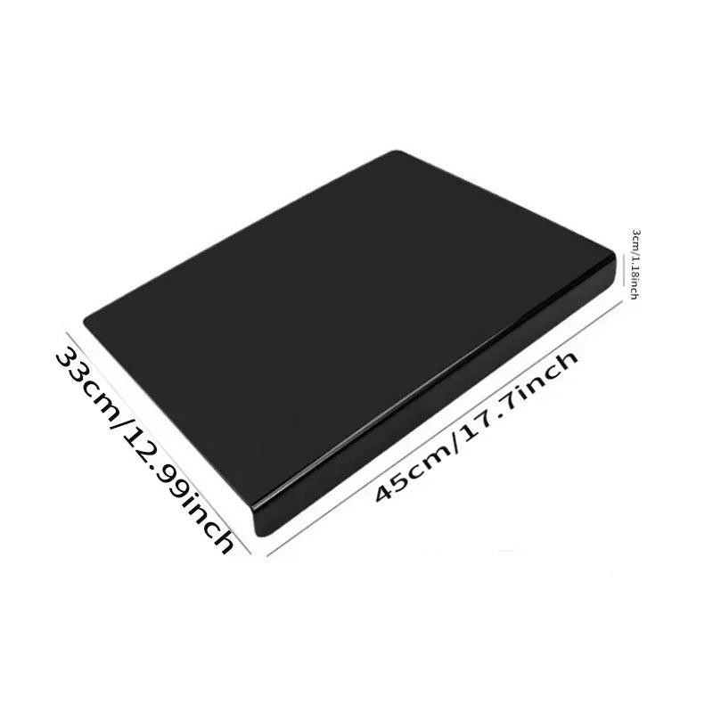 Acrylic Cutting Board with Counter Lip Thickness Clear Acrylic Cutting Board Household anti Slip Cutting Board Kitchen Tools